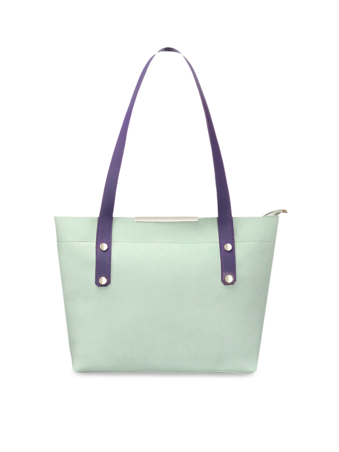 

Fostelo Women Sea Green PU Oversized Shopper Shoulder Bag