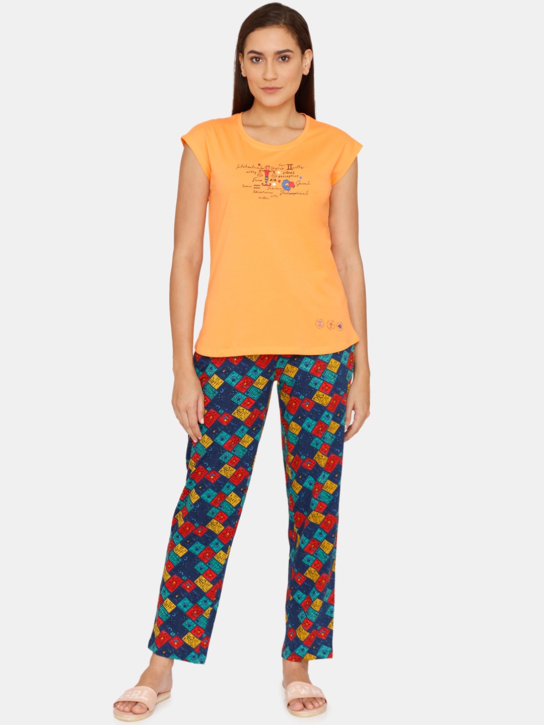 

Zivame Women Yellow Night suits