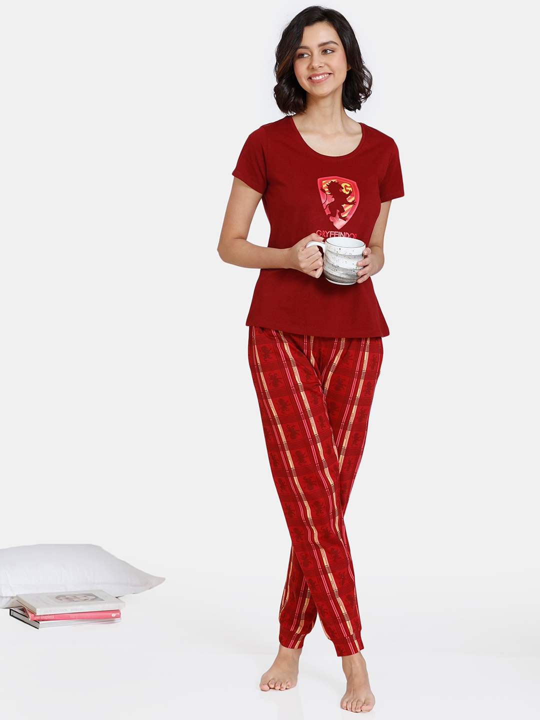 

Zivame Women Red Night suits