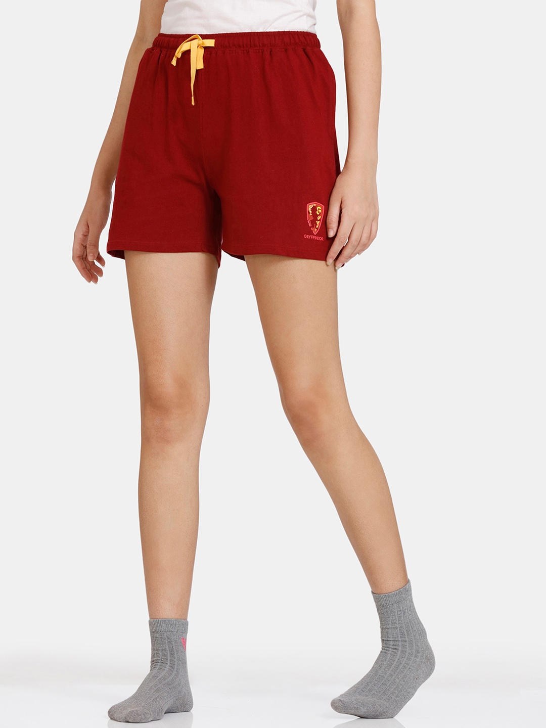 

Zivame Women Red Shorts