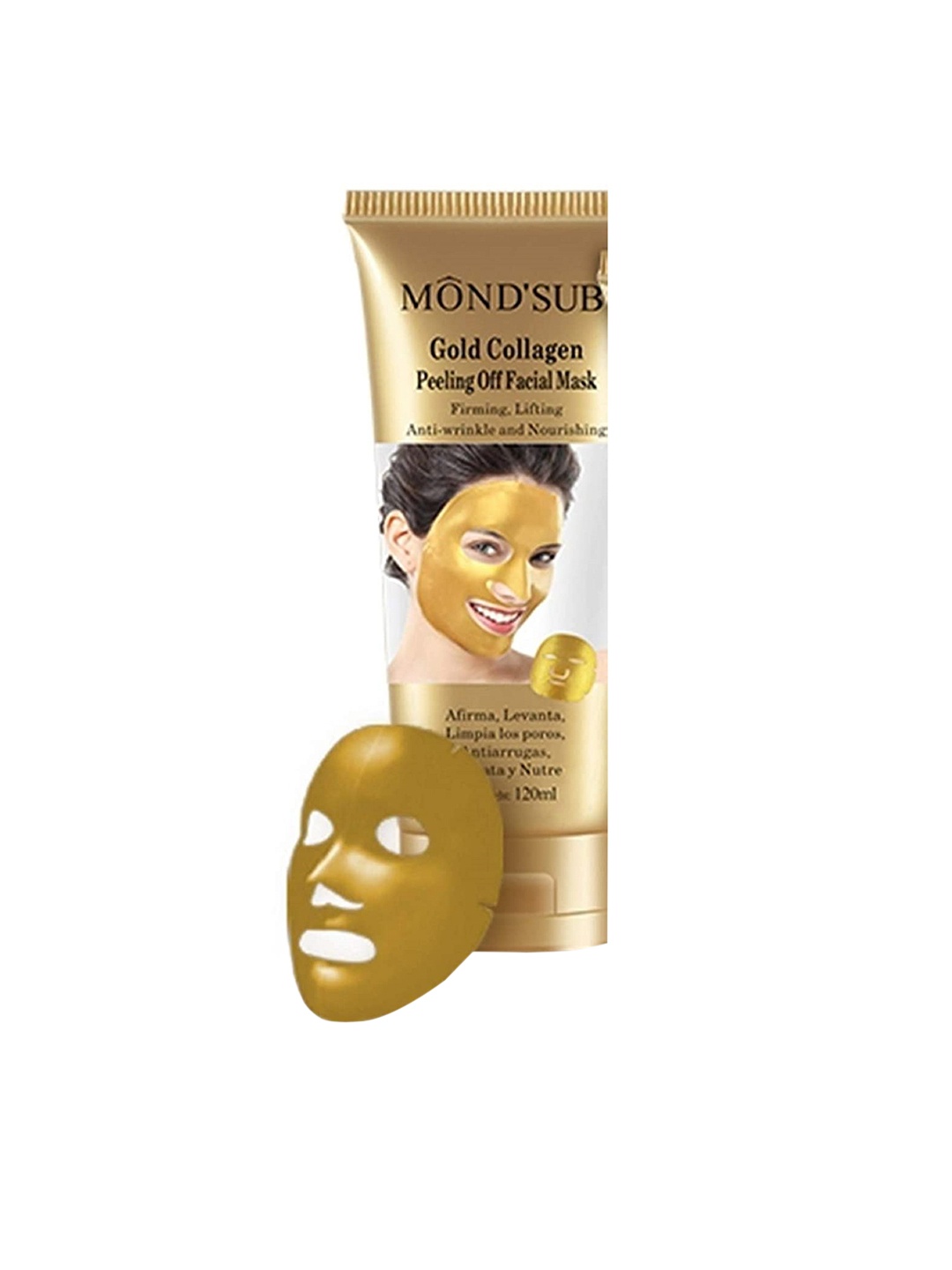 

MONDSUB Gold Collagen Peel Off Mask, Na