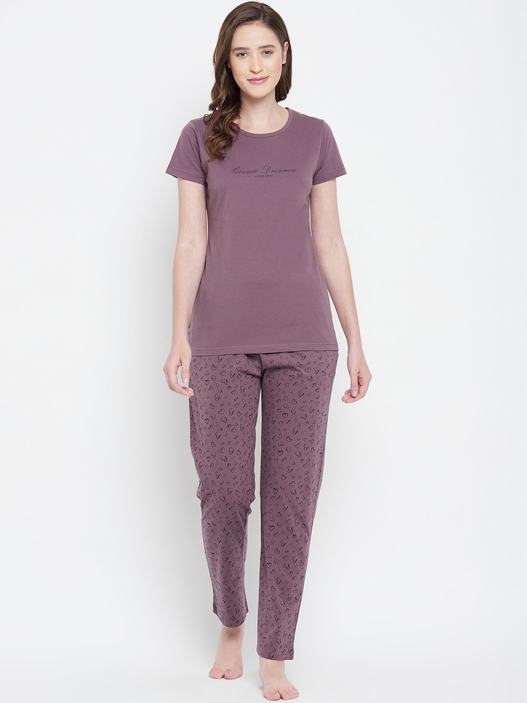 

Okane Women Purple Night suits