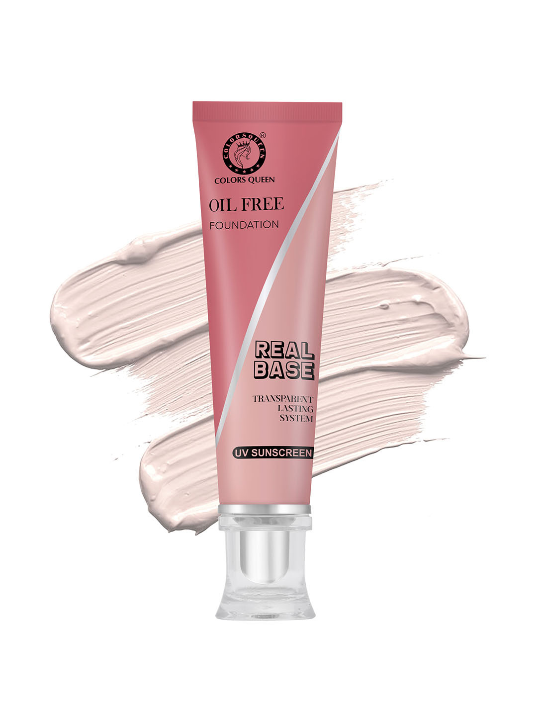 

Colors Queen Real Base Oil Free Foundation 40 ml, Purple