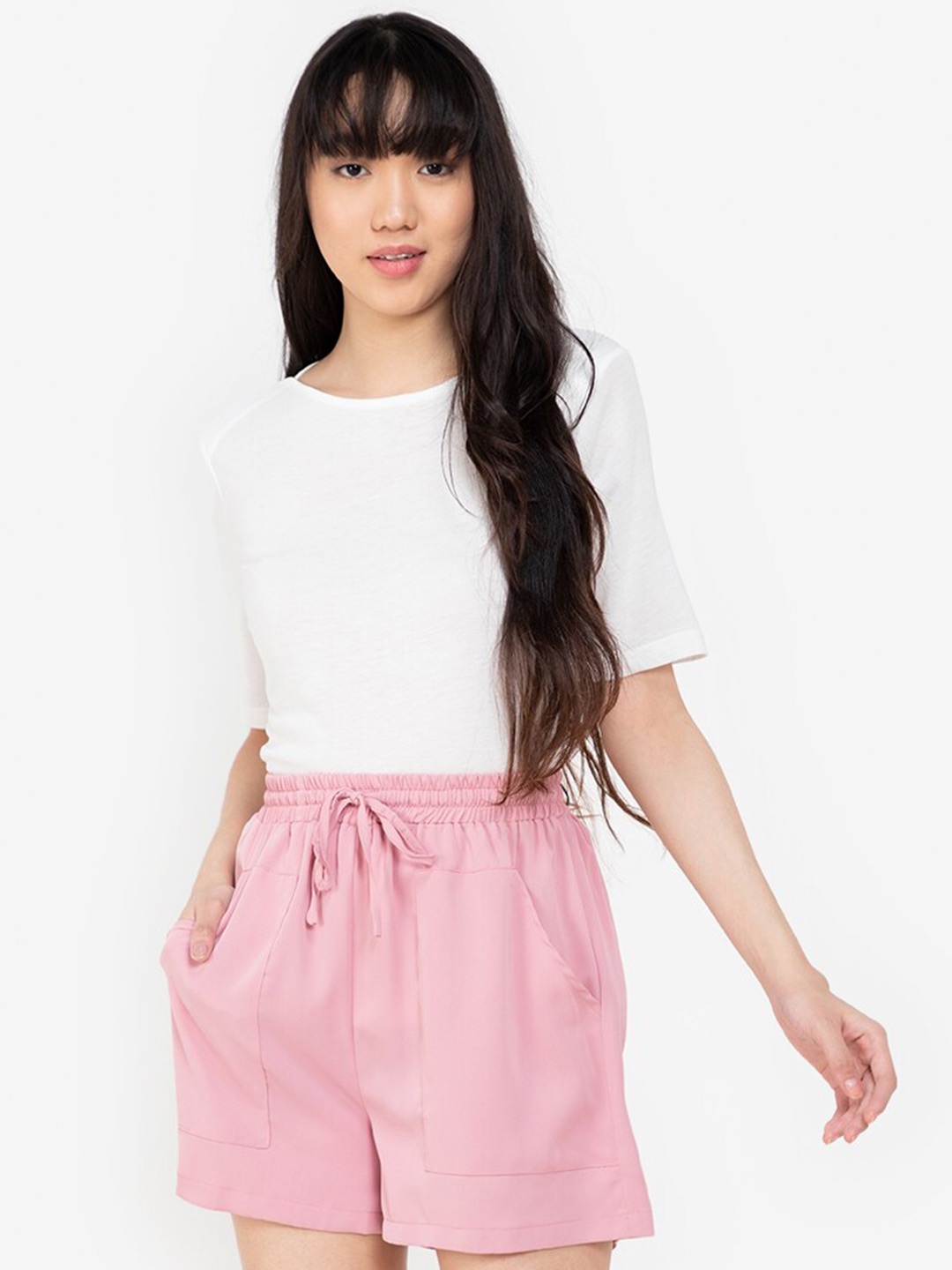 

ZALORA BASICS Women White Regular Top