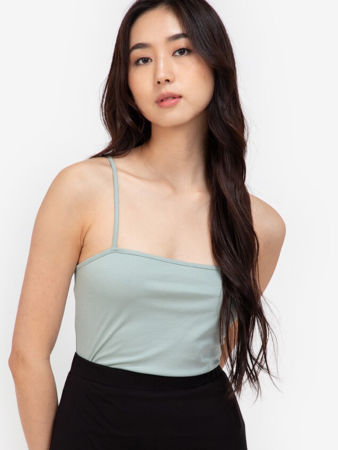

ZALORA BASICS Mint Green Cami Top