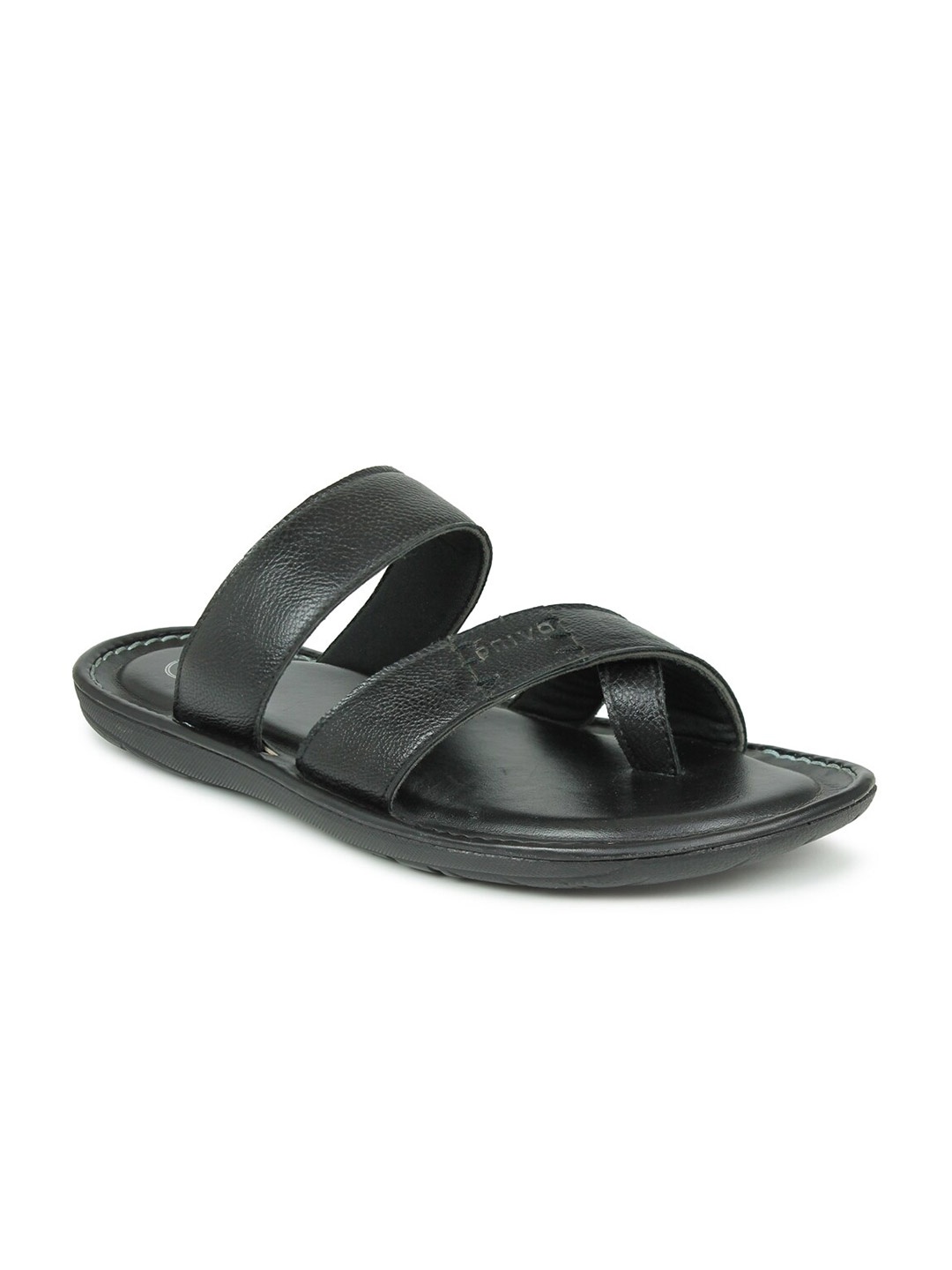 

PRIVO Men Black Comfort Sandals