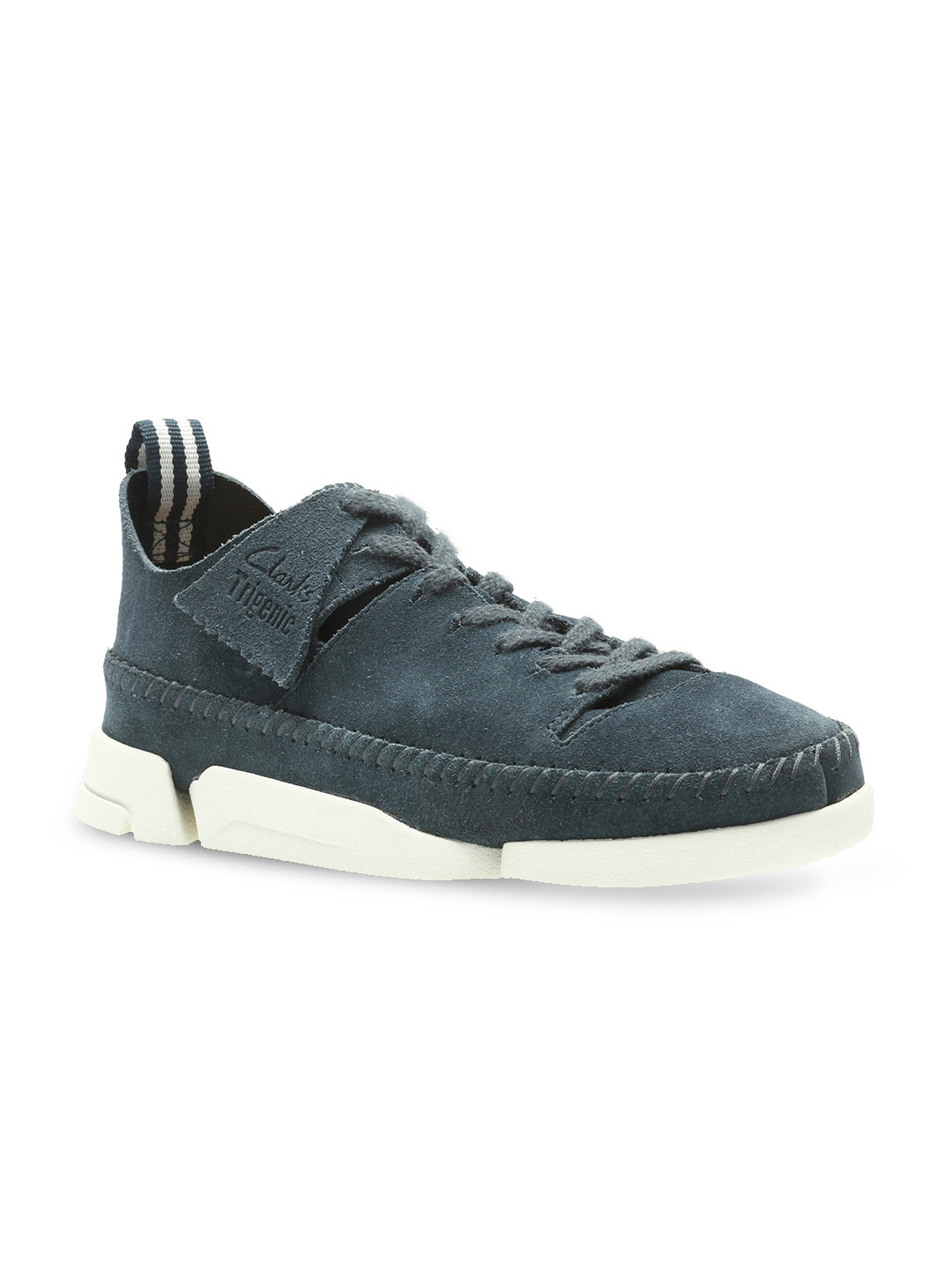 

Clarks Women Blue Solid Regular Sneakers