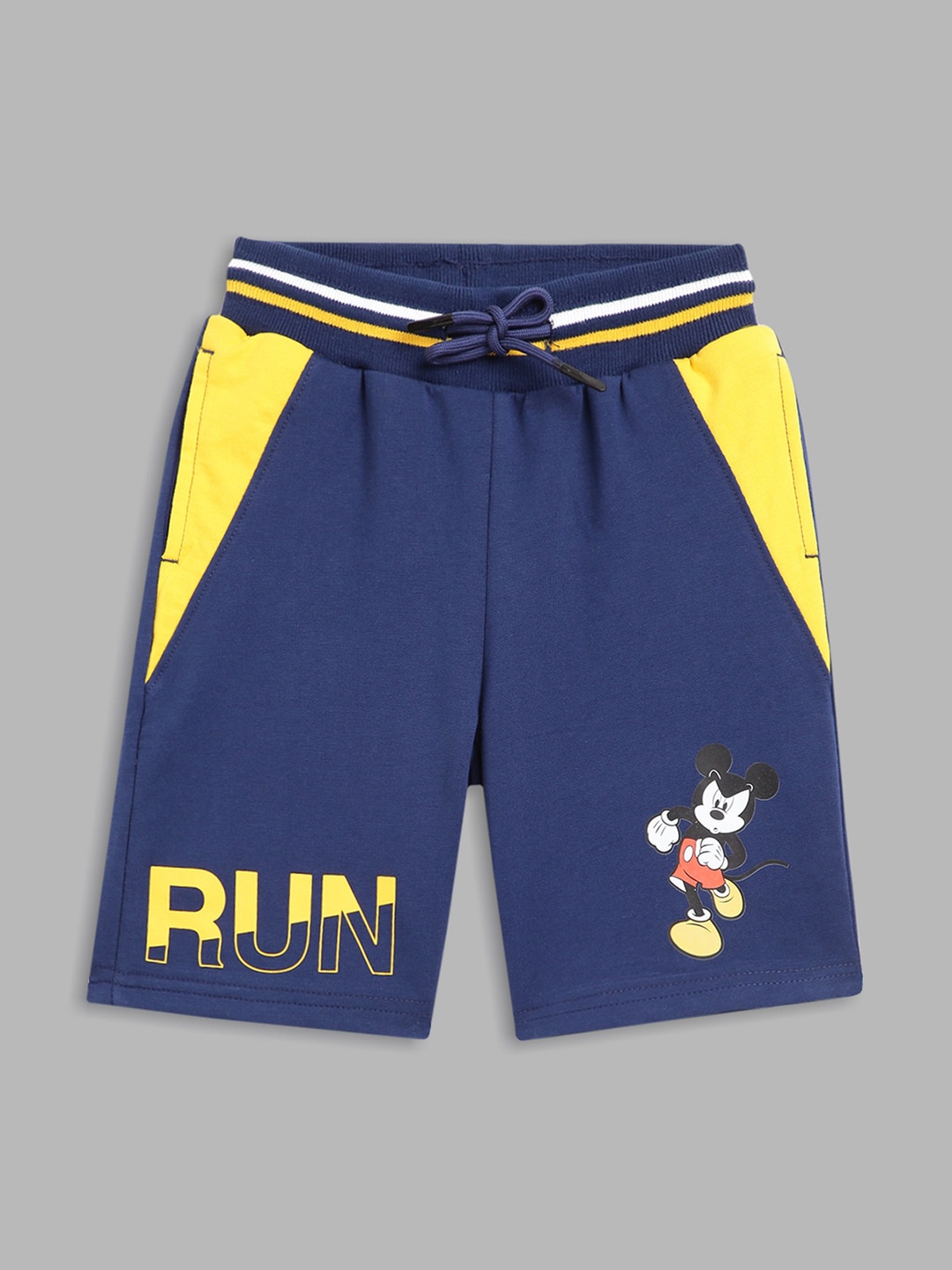 

Blue Giraffe Boys Multicoloured Disney Mickey Mouse Knitted Shorts, Multi