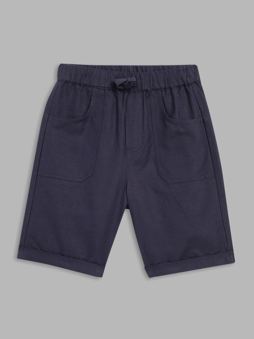 

Blue Giraffe Boys Navy Blue Shorts