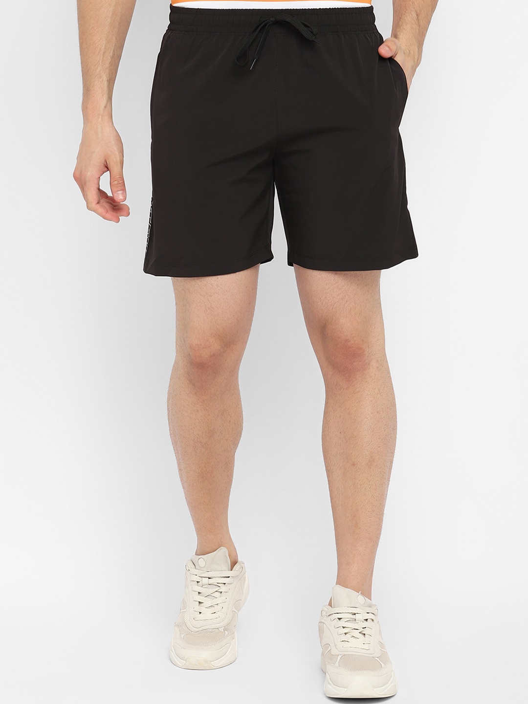 

OFF LIMITS Men Black Training or Gym Sports Shorts with Antimicrobial Technology
