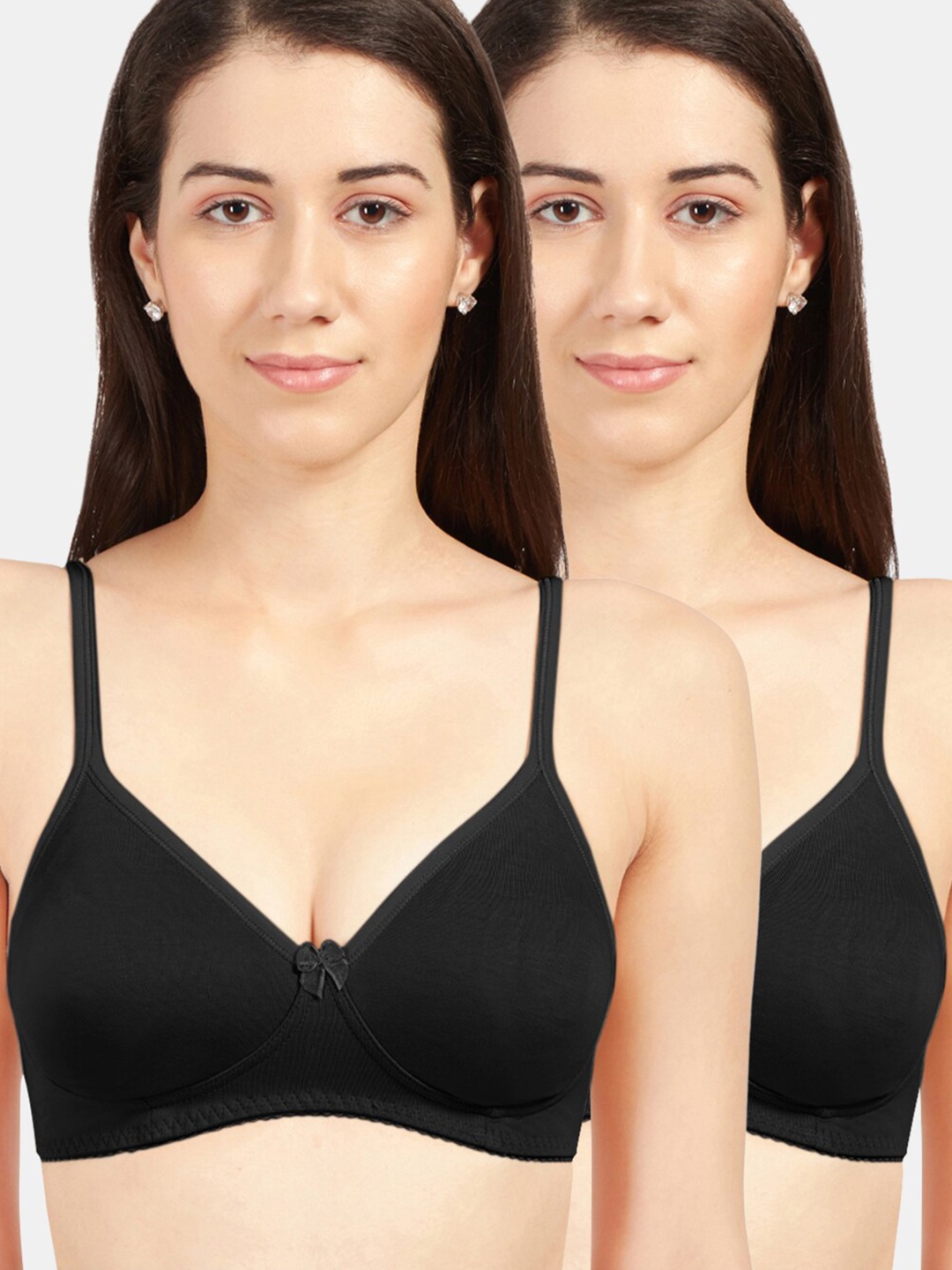 

Sonari Pack of 2 Black Bras