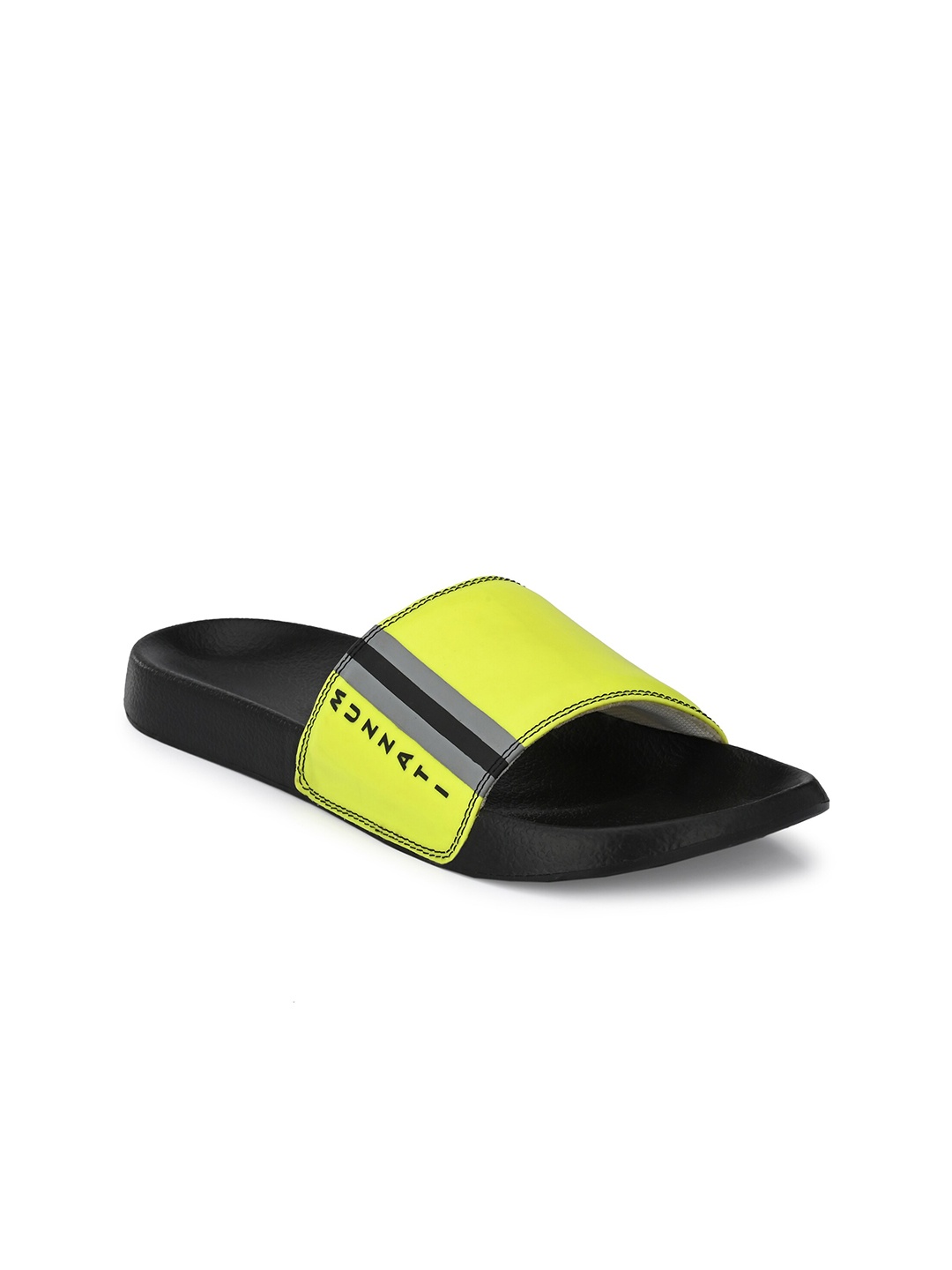 

MUZZATI Men Green & Black Sliders