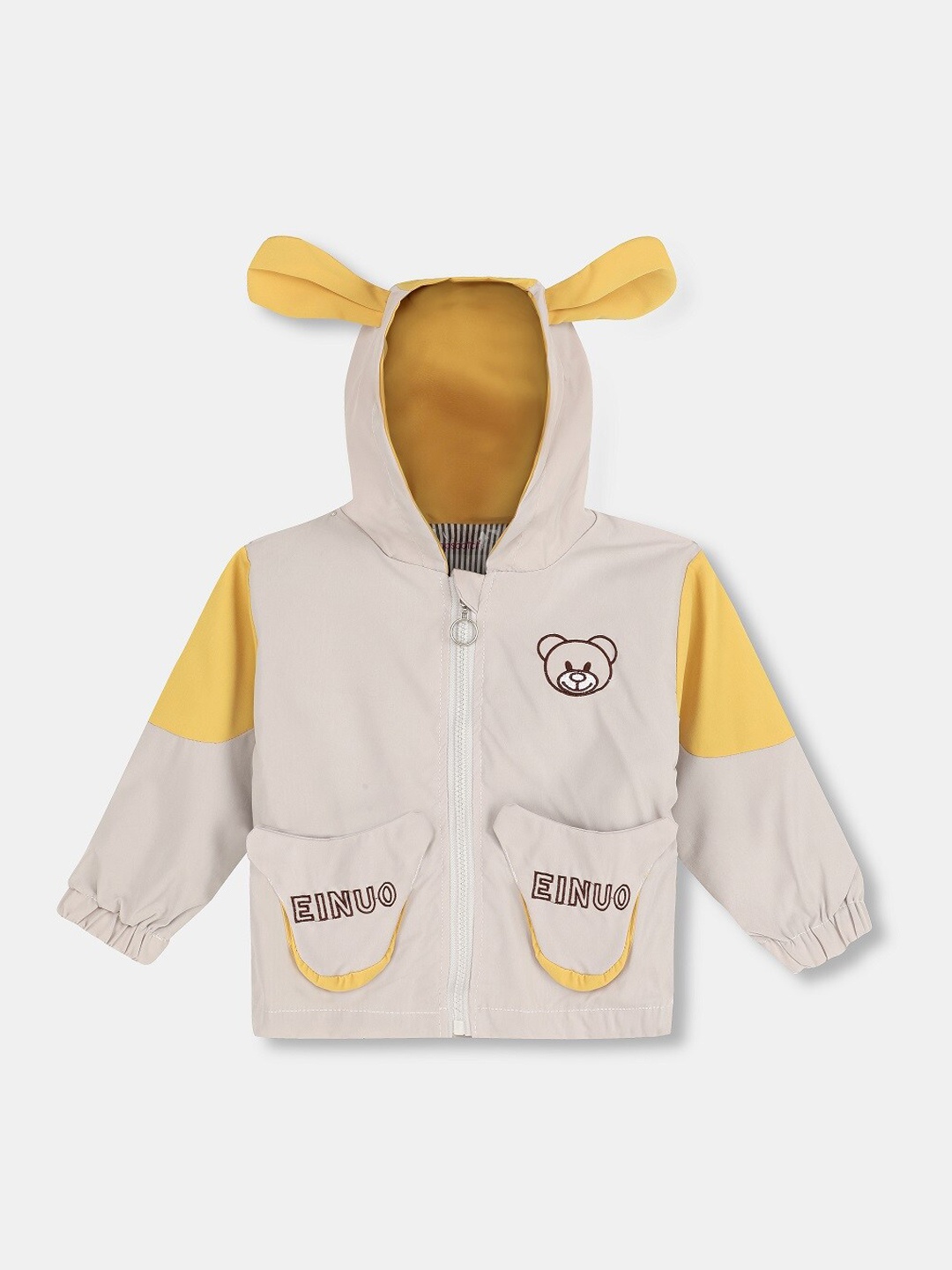 

Hopscotch Boys Yellow Striped Tailored Jacket