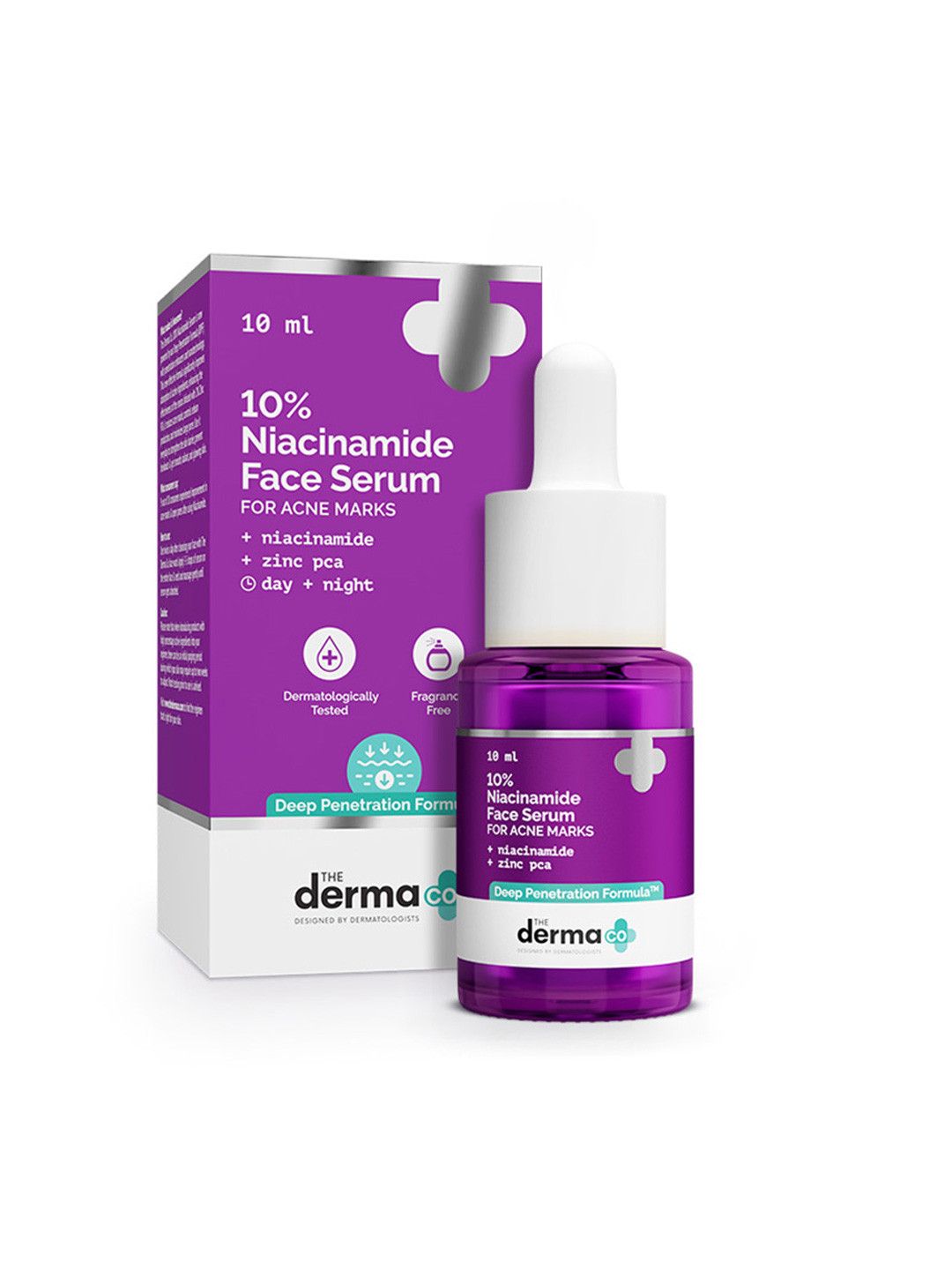10% Niacinamide Face Serum For Acne Marks & Acne Prone Skin - 10 ml