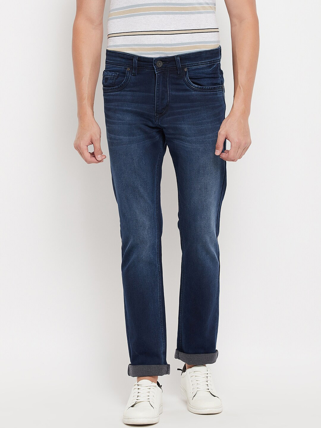 

Duke Men Blue Slim Fit Light Fade Stretchable Jeans