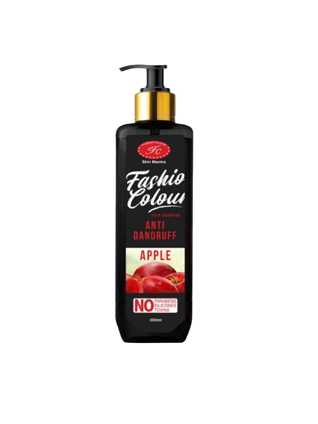 

Fashion Colour Anti-Dandruff Shampoo with Apple Extracts - 300ml, Black