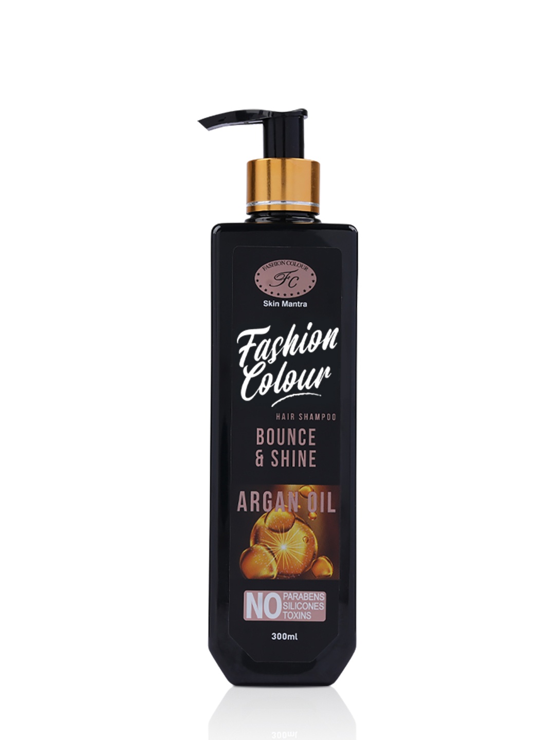 

Fashion Colour Bounce & Shine Shampoo with Argan Oil - 300ml, Black