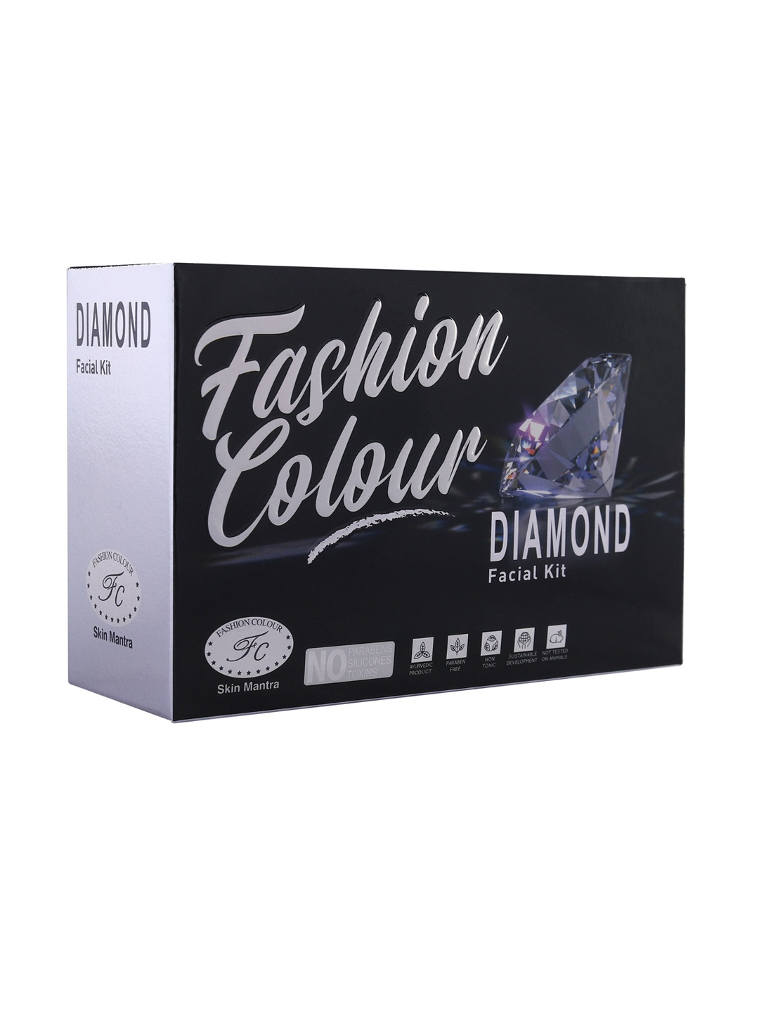 

Fashion Colour Diamond Facial Kit - 200g, Black