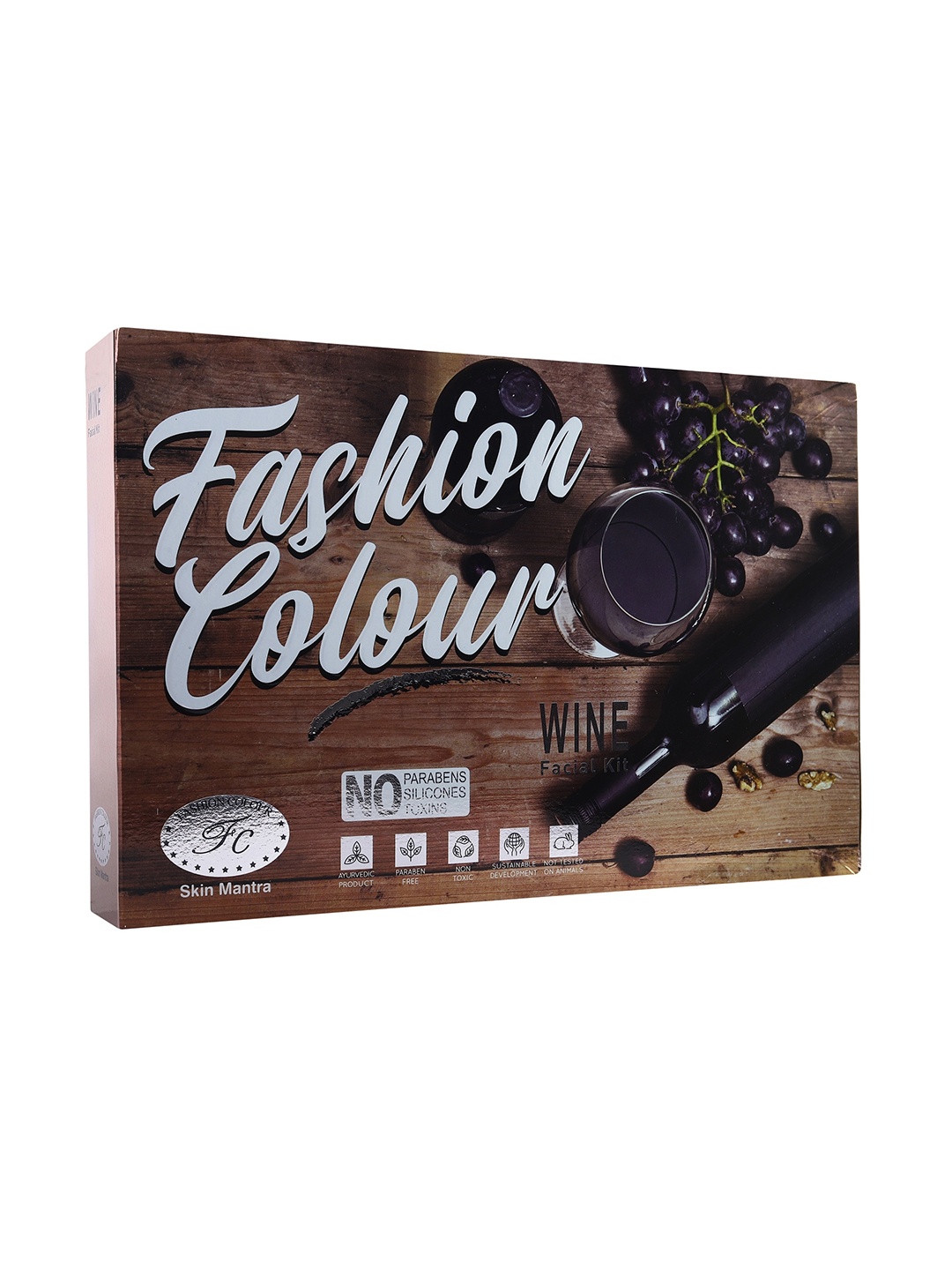 

Fashion Colour Wine Facial Kit - 200g, Brown