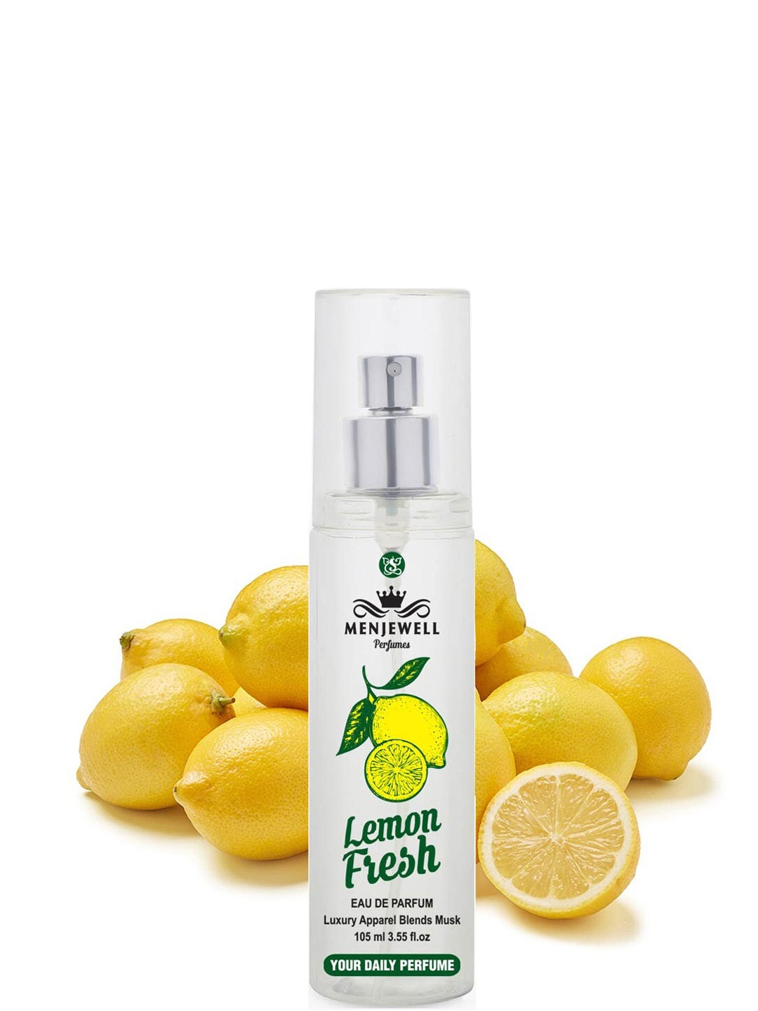 

Menjewell Lemon Fresh Eau de Parfum - 105ml, White