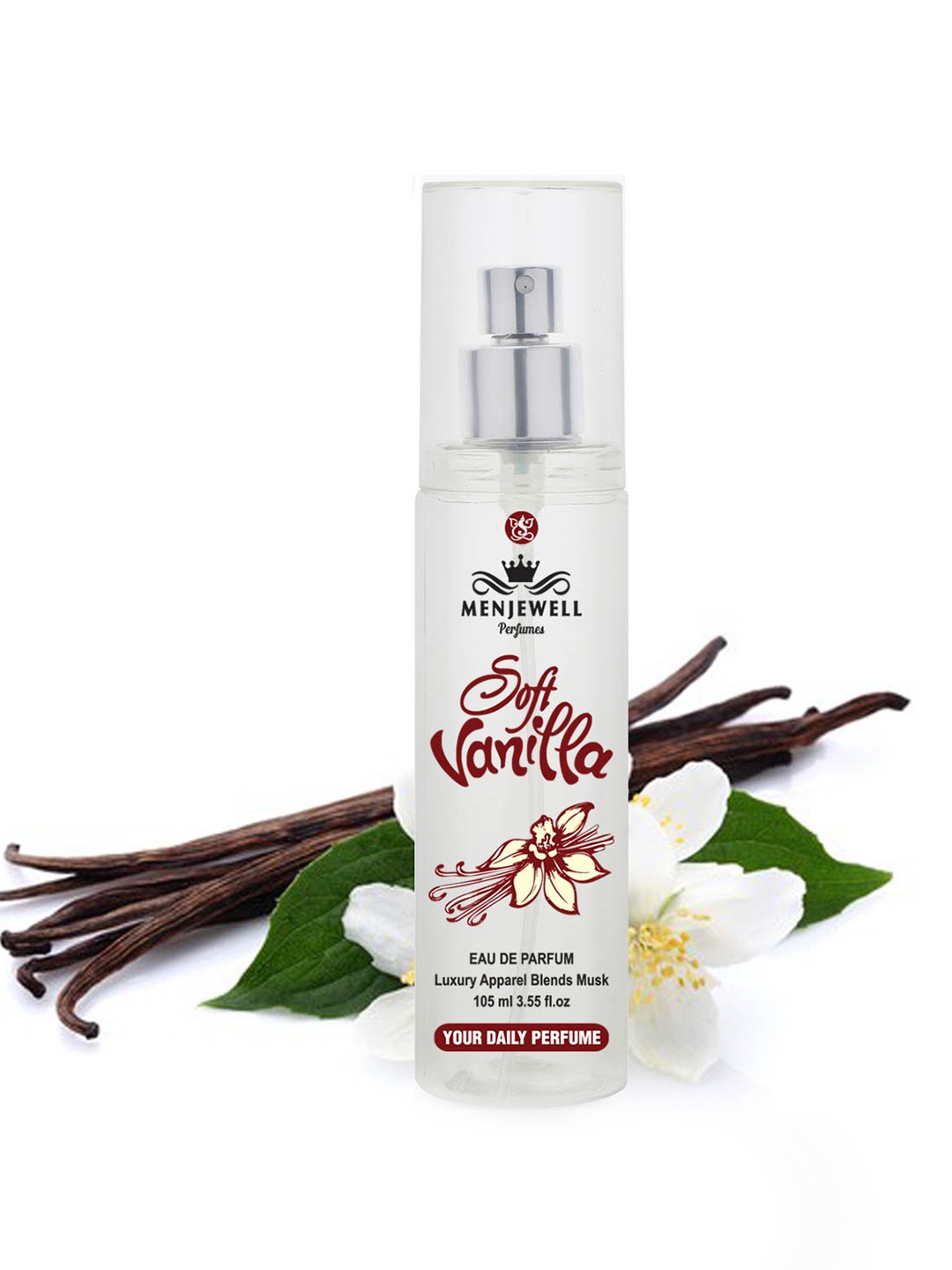 

Menjewell Soft Vanilla Eau de Parfum - 105ml, White