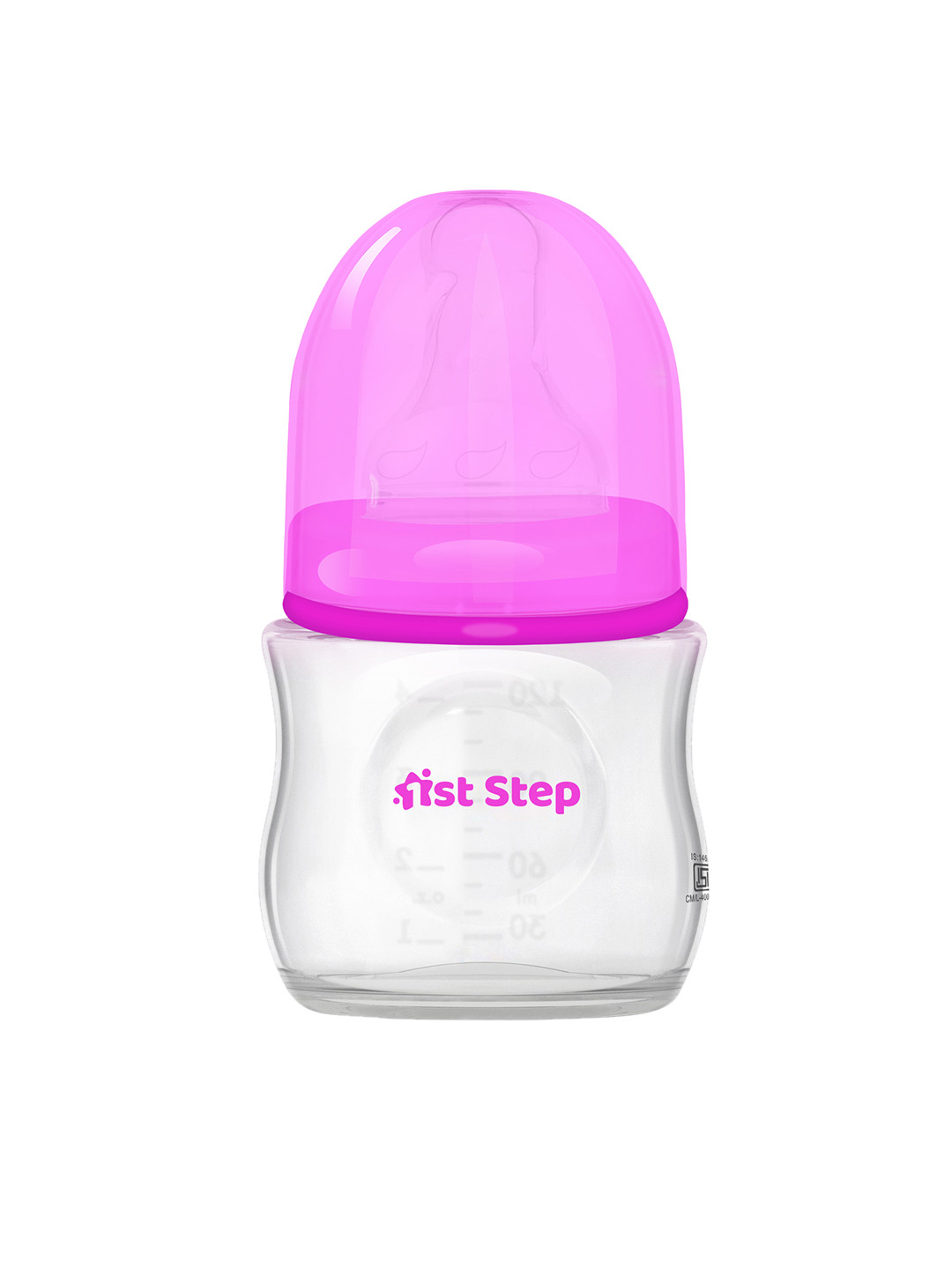 

1st Step Pink BPA Free Feeding Bottle - 60 ml