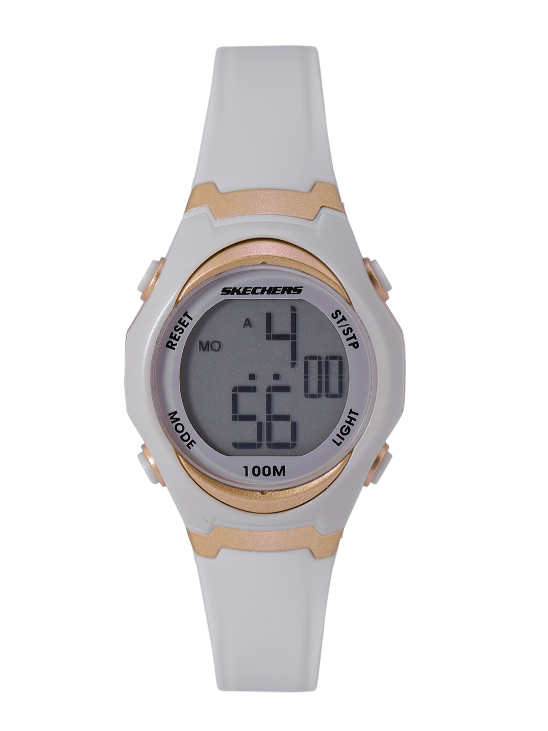 

Skechers Women Grey Lynwood Digital Multi Function Watch SR2107