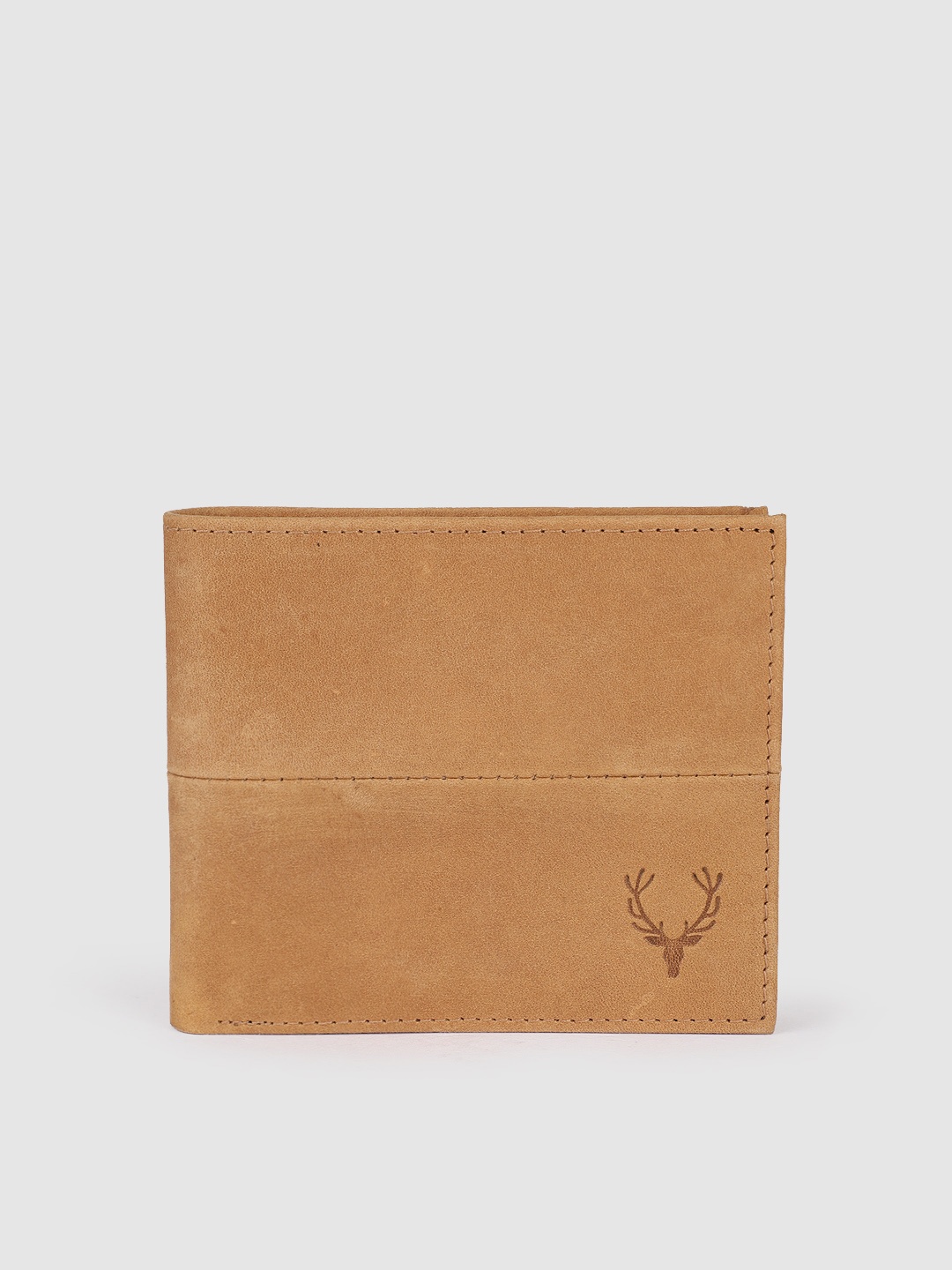 

Allen Solly Men Tan Leather Two Fold Wallet