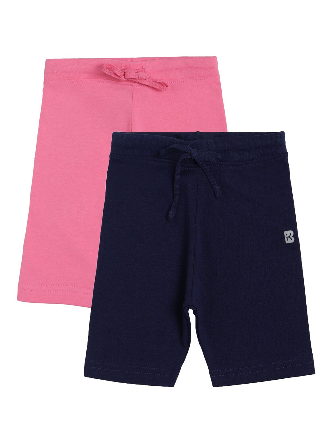 

Bodycare Kids Girls Pack Of 2 Cotton Lounge Capris, Pink