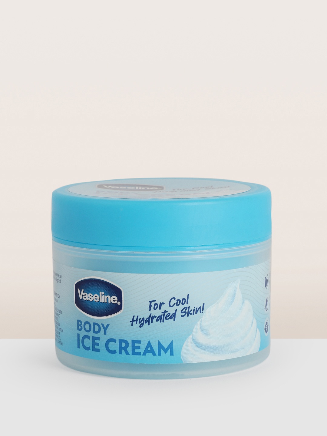 

Vaseline Body Ice Cream with Menthol & Hyaluronic Acid - 185 g, Blue