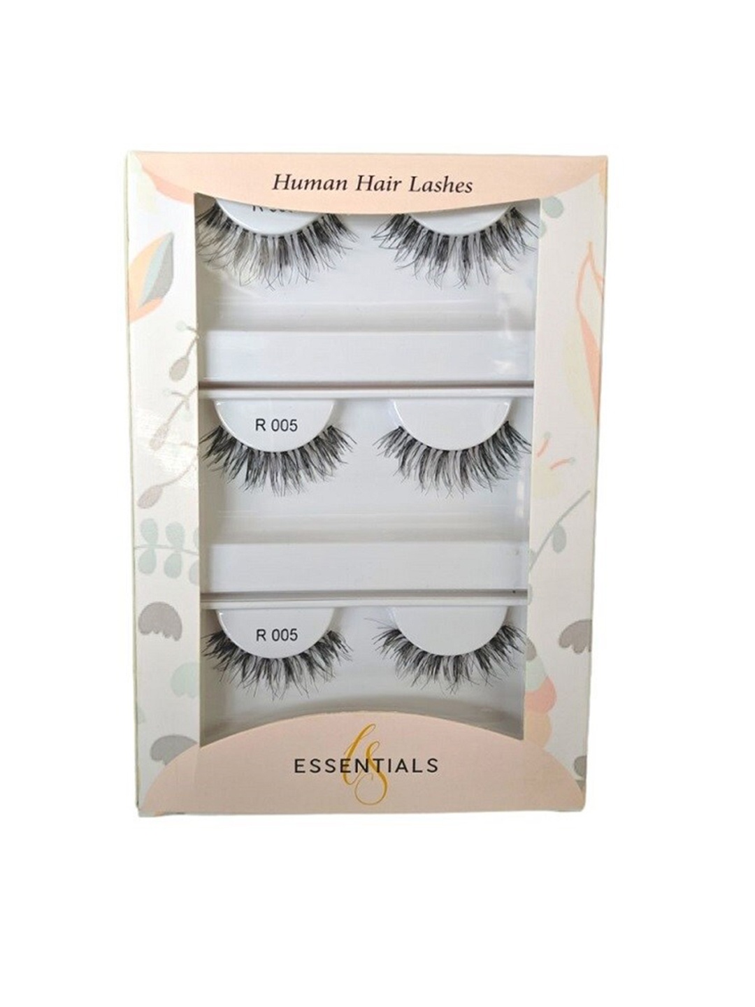 

CS Essentials Set of 3 False Eyelashes - Selena, Black