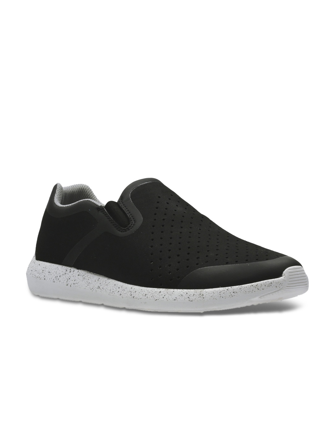 

Clarks Men Black Slip-On Sneakers
