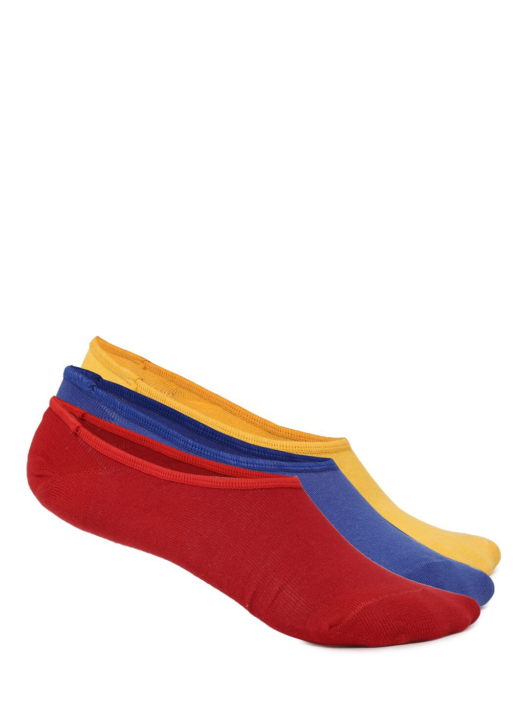 

FOREVER 21 Women Pack Of 3 Shoe Liners, Red
