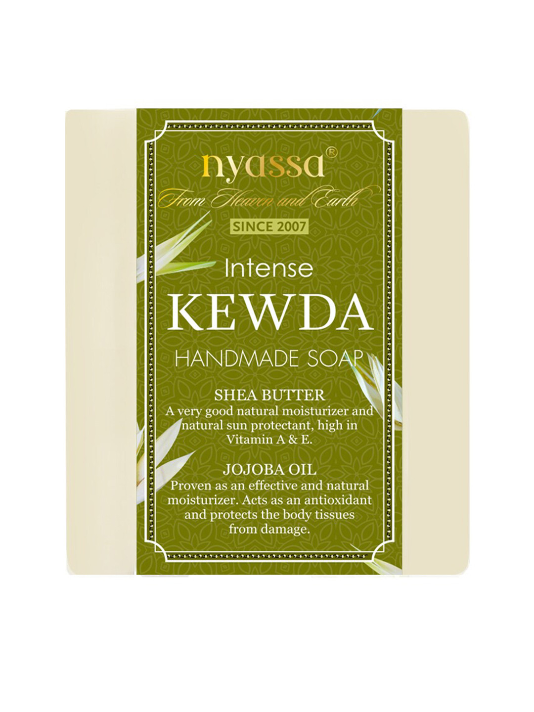 

Nyassa Intense Kewda Handmade Soap with Shea Butter 75 g, Green