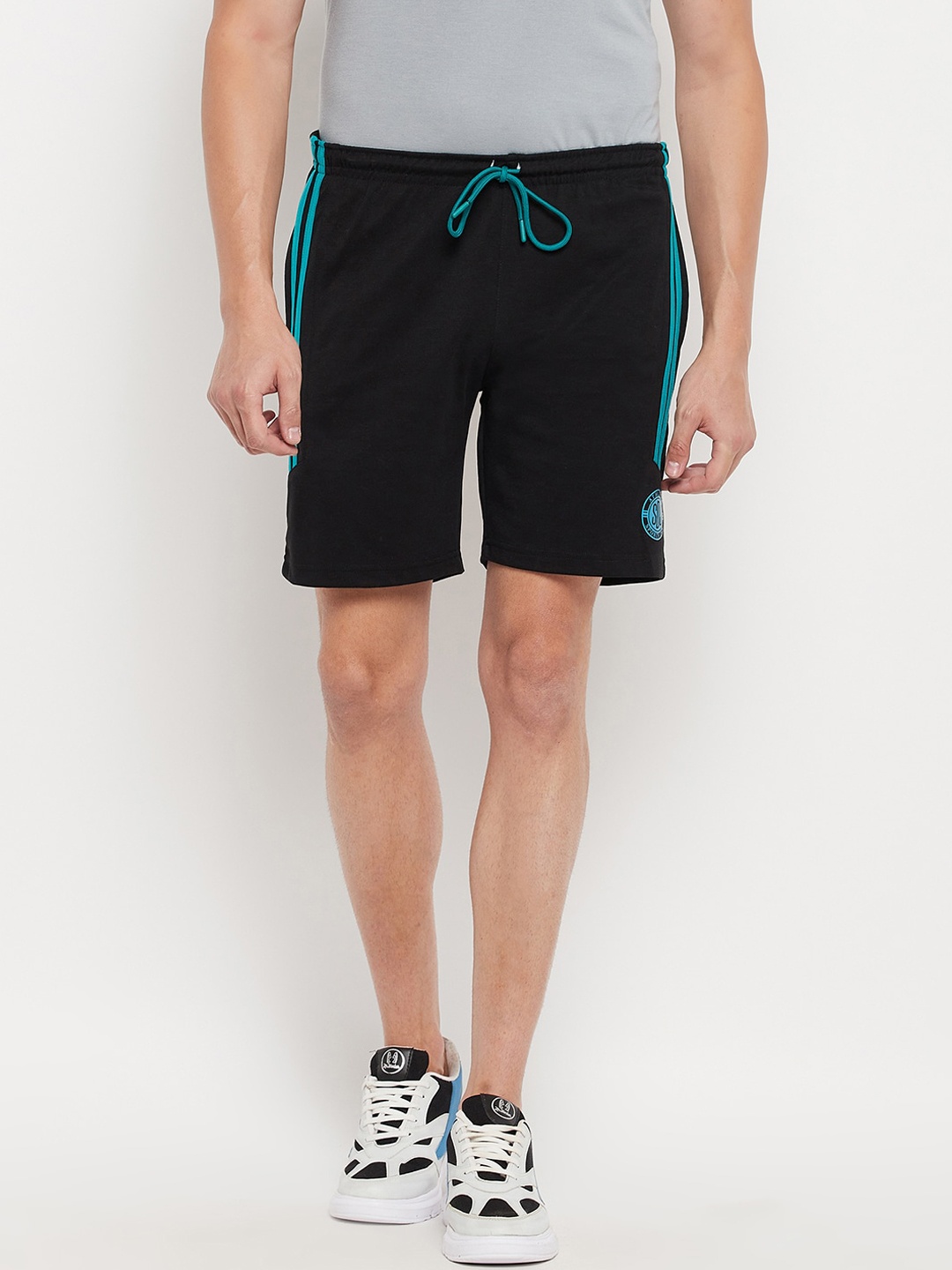 

Duke Men Black Sports Shorts