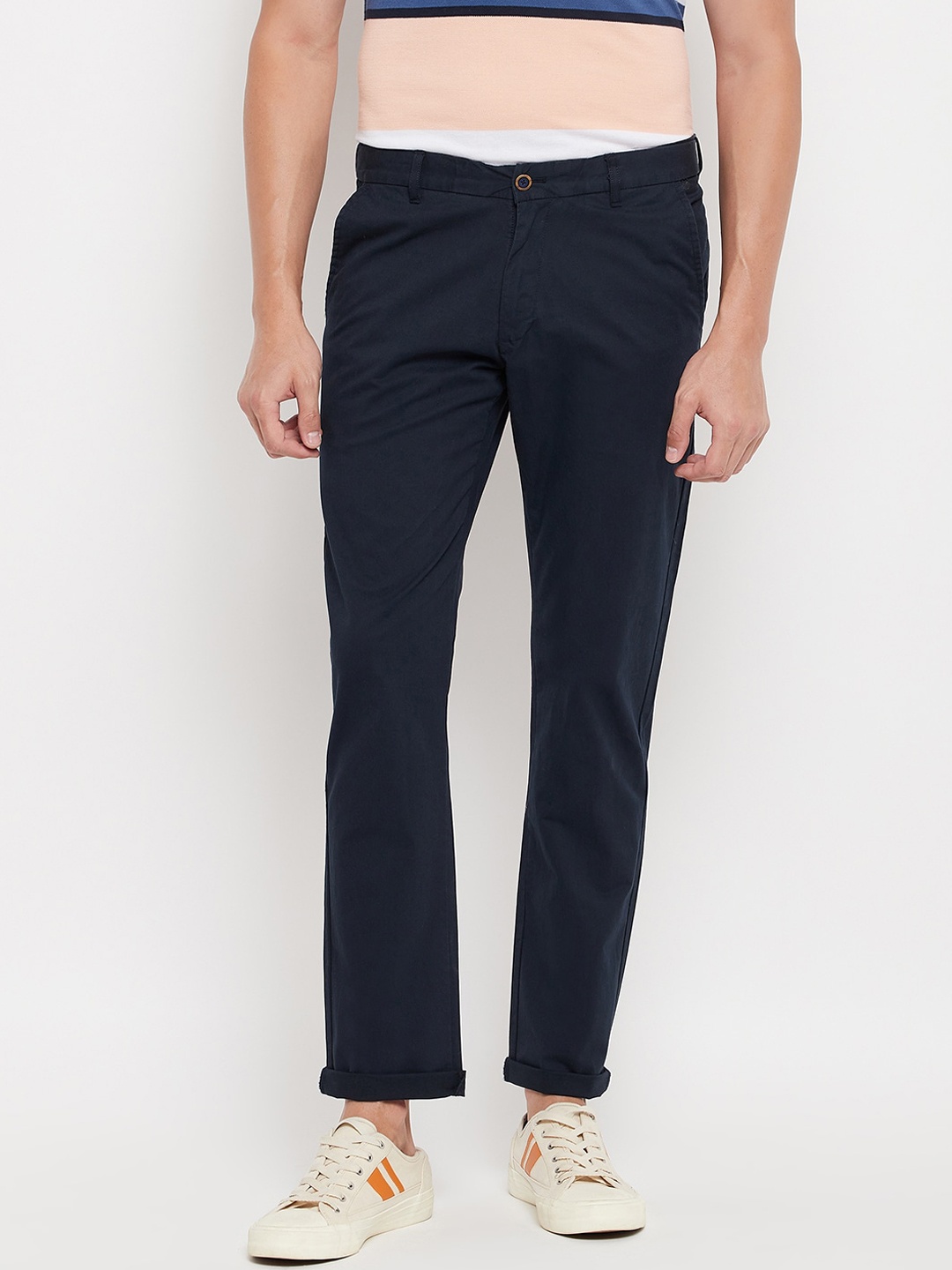 

Duke Men Blue Slim Fit Trousers