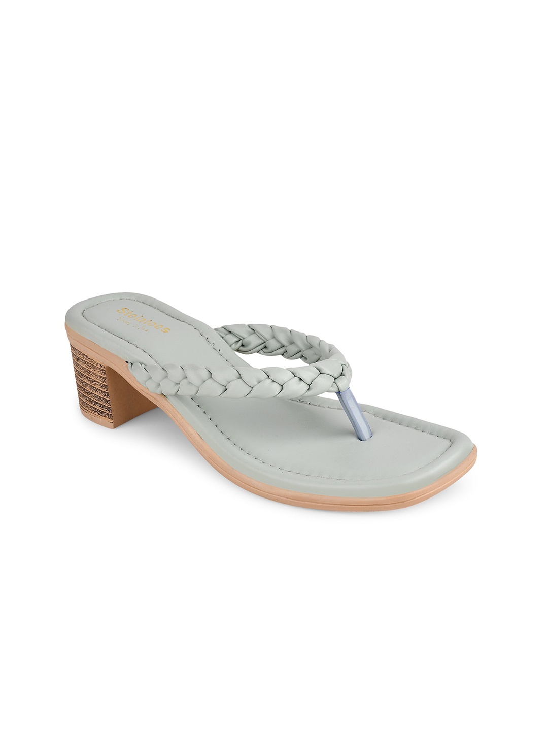 

Stelatoes Women Green PU Block Heels