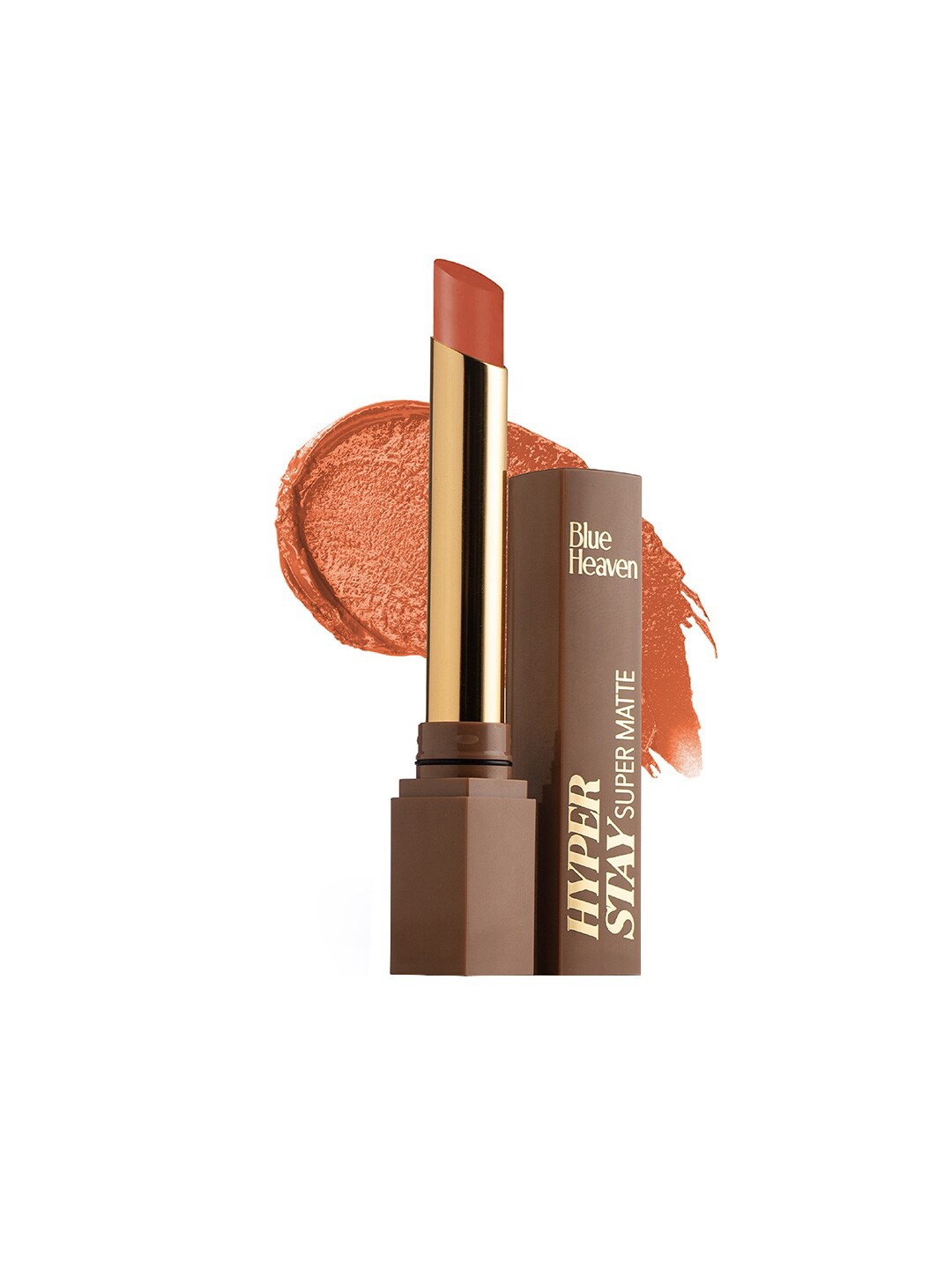 

Blue Heaven Hyperstay Super Matte Lipstick - Caramel Cult 714, Peach