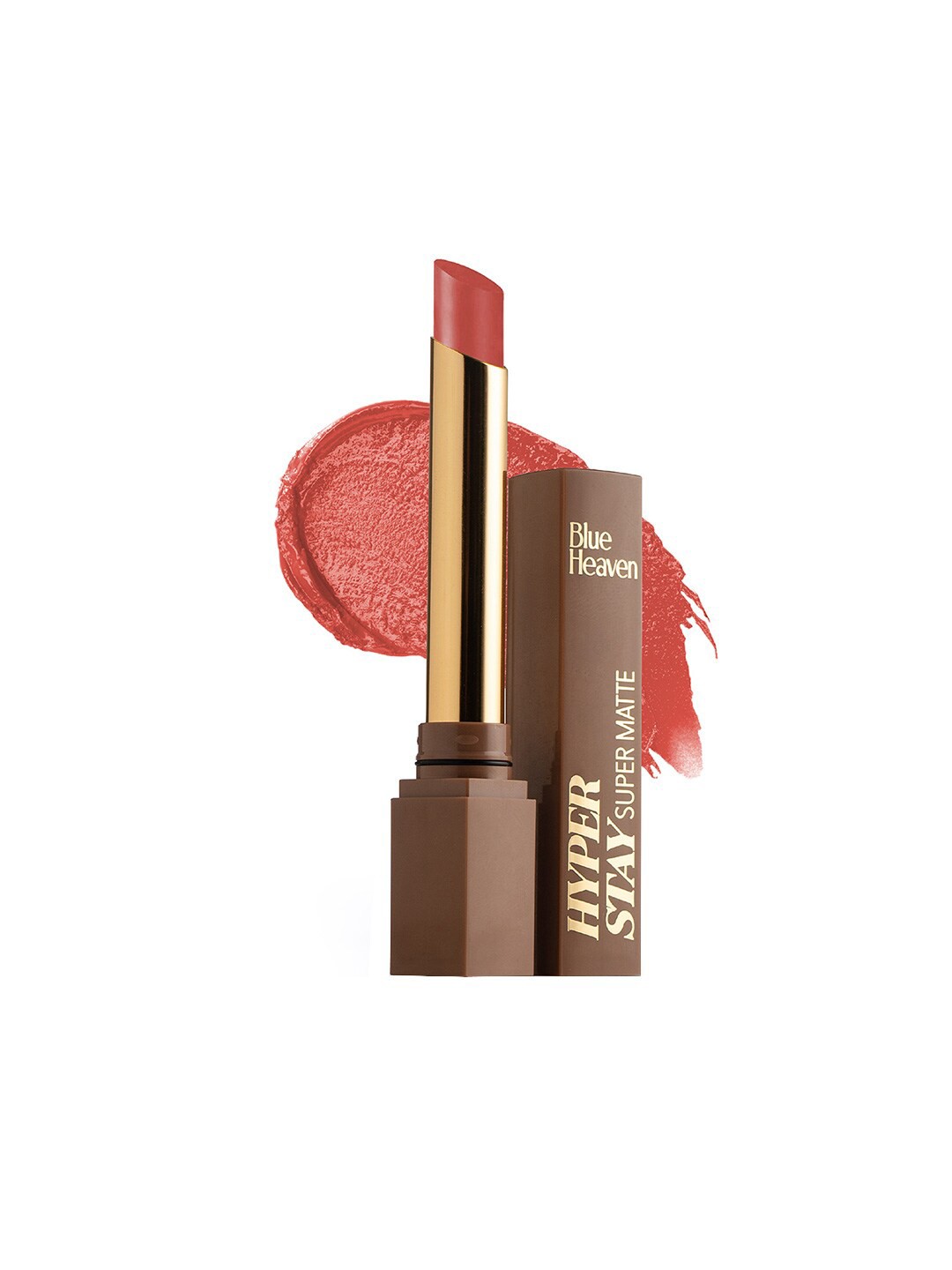 

Blue Heaven Hyperstay Super Matte Lipstick - Blushed Mood 721, Red