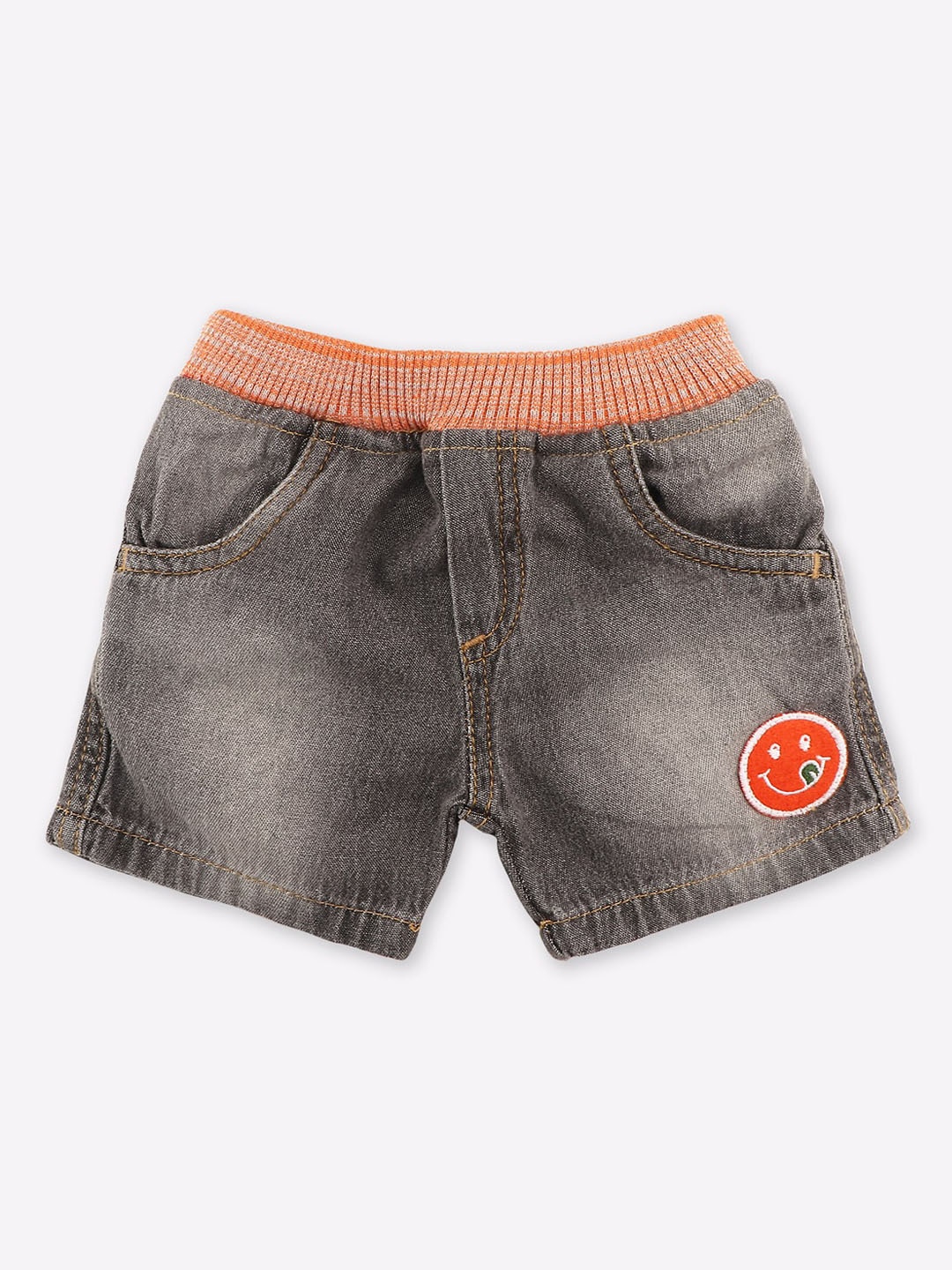 

Little County Boys Grey Washed Outdoor Pure Cotton Denim Shorts
