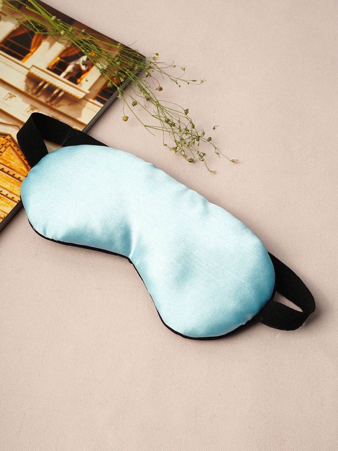 

Crazy Corner Blue Solid Eye Mask