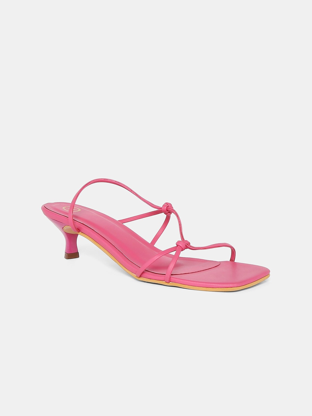 

20Dresses Women Pink PU Kitten Heels