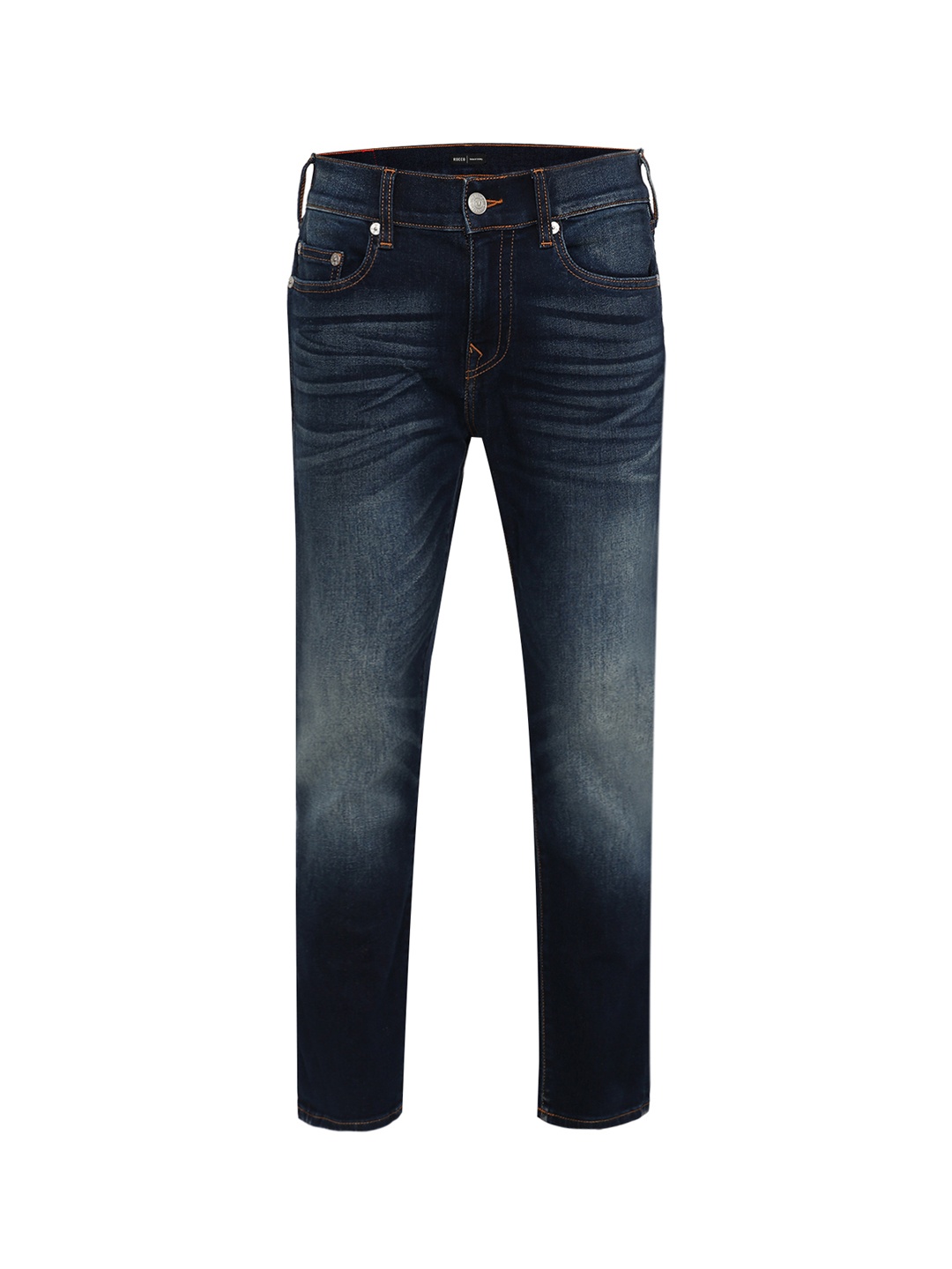 

True Religion Men Blue Slim Fit Heavy Fade Jeans