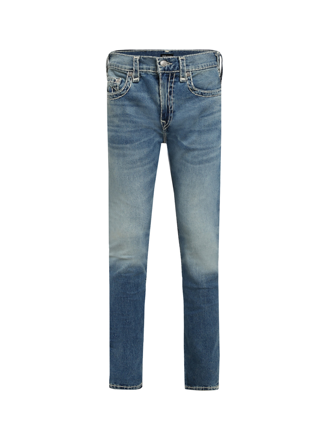 

True Religion Men Rocco Super T Slim Fit Heavy Fade Jeans, Blue