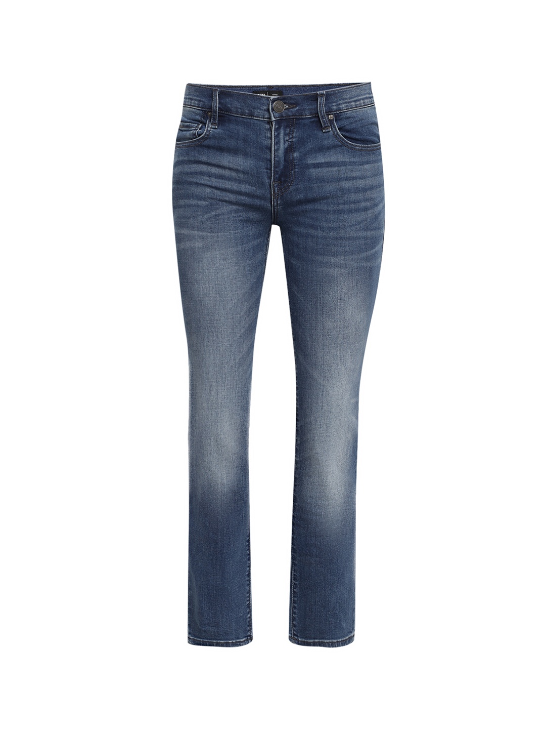 

True Religion Men Tony NF Skinny Fit Heavy Fade Jeans, Blue