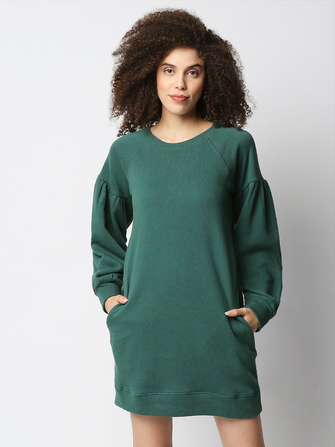 

Disrupt Green T-shirt Dress