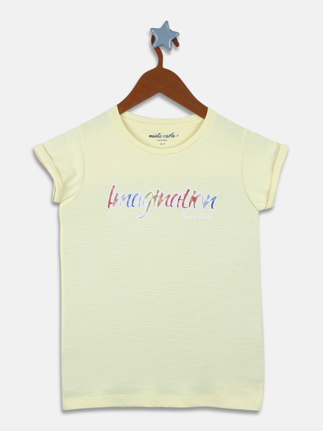 

Monte Carlo Yellow Print Top