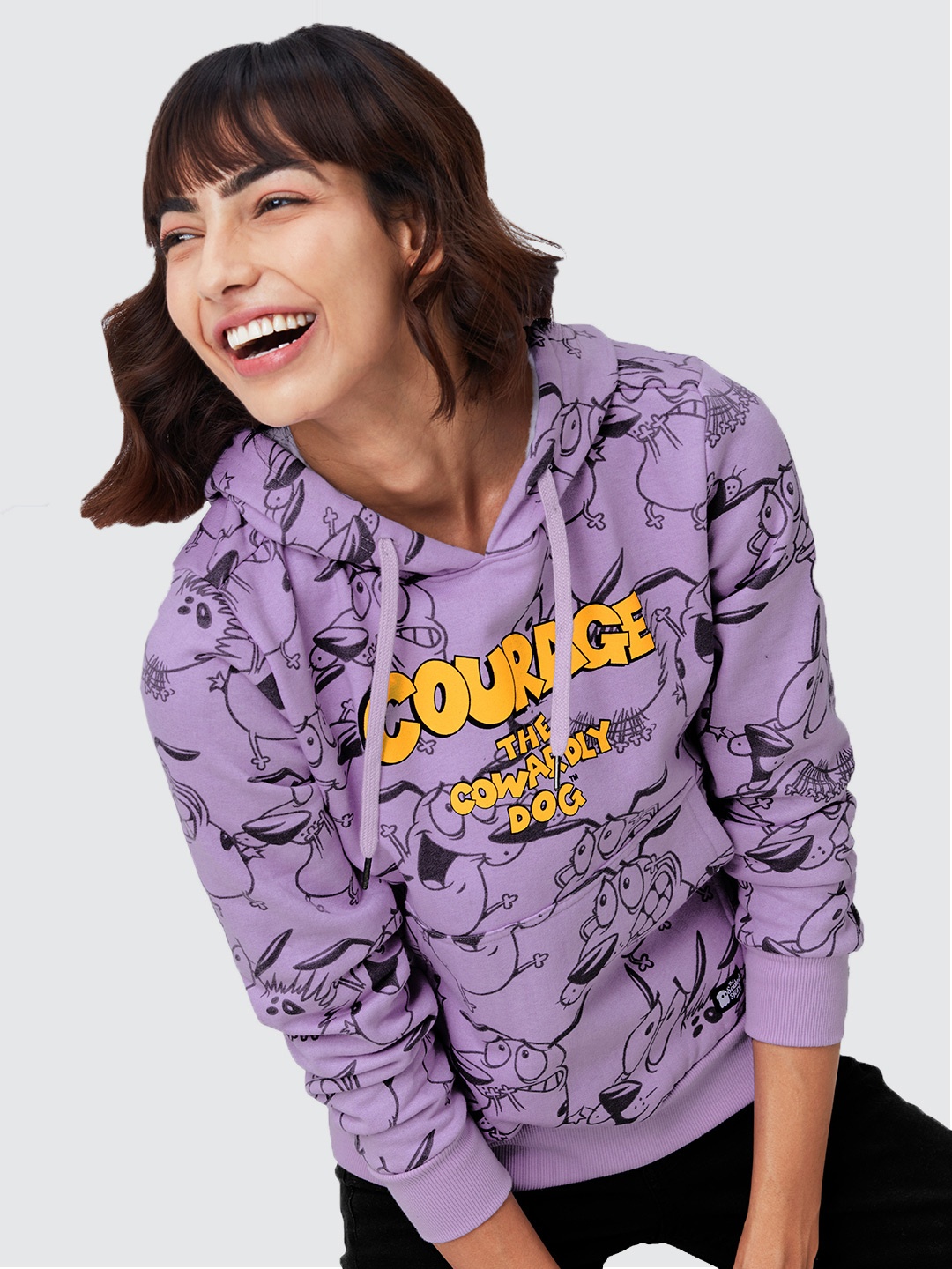 

The Souled Store Women Purple Bomber Jacket