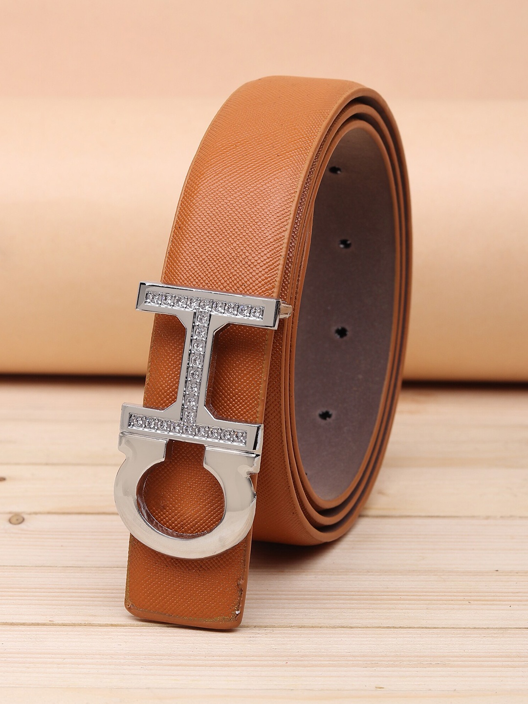 

URBAN ALFAMI Women Brown PU Belt