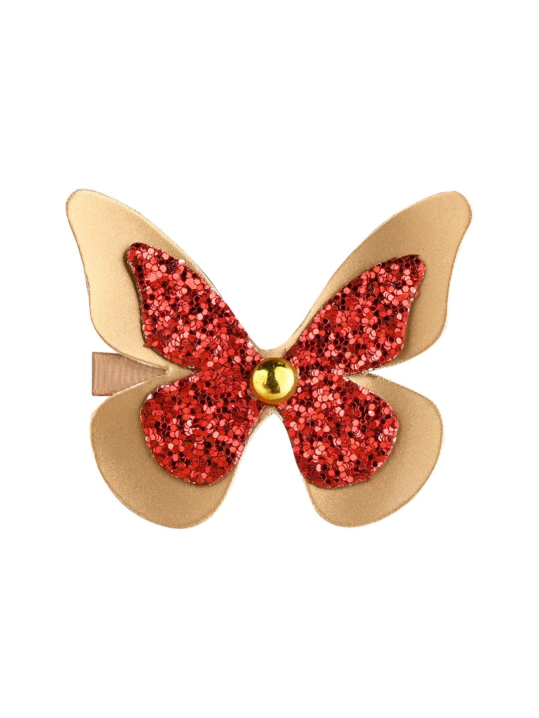 

Aye Candy Girls Red & Gold-Toned Alligator Hair Clip